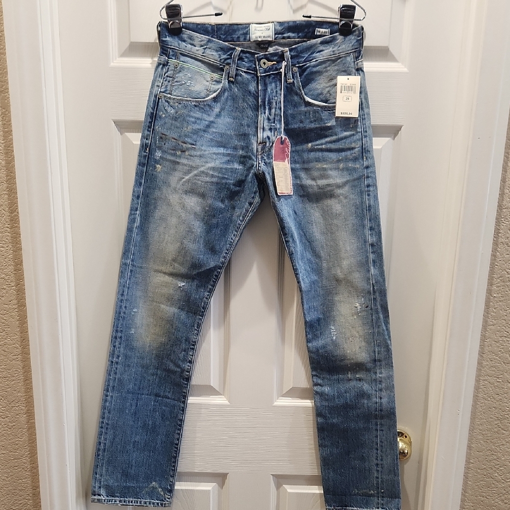 Lucky Brand Men's Classic Blue Straight Jeans